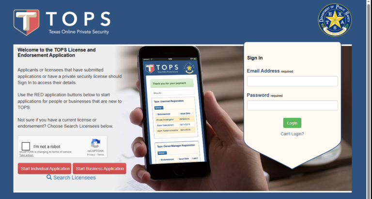 What is TOPS and how to register