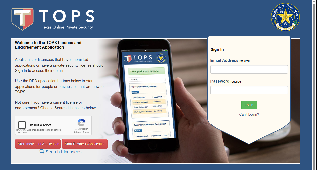 What is TOPS and how to register